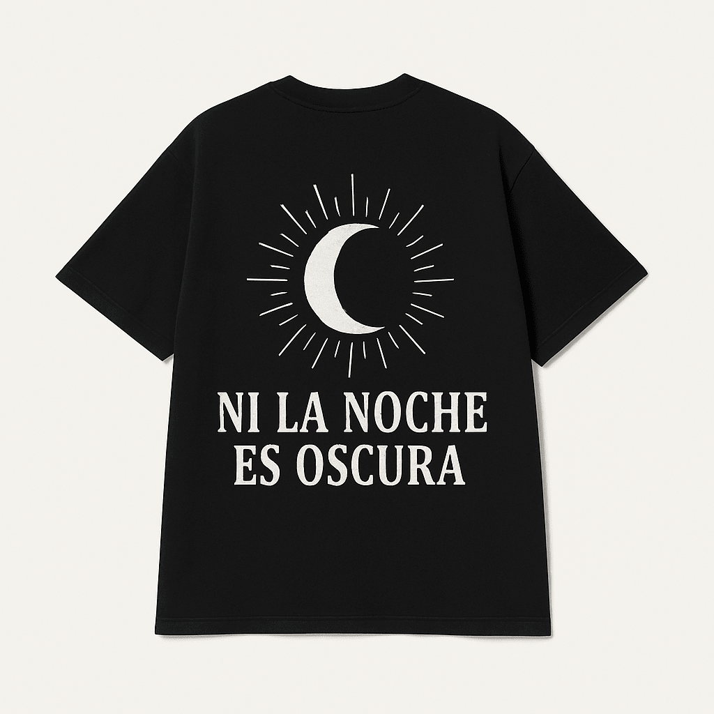 Camiseta "Luz en la Noche"