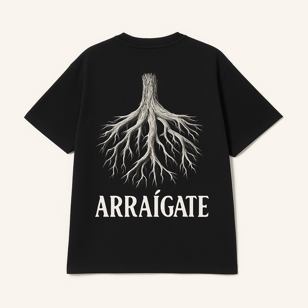 Camiseta "Raíces Firmes"