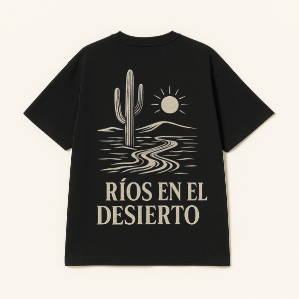 Camiseta "Ríos en el Desierto"